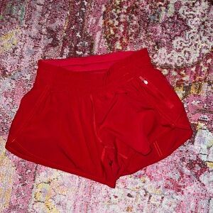LuLuLemon shorts red